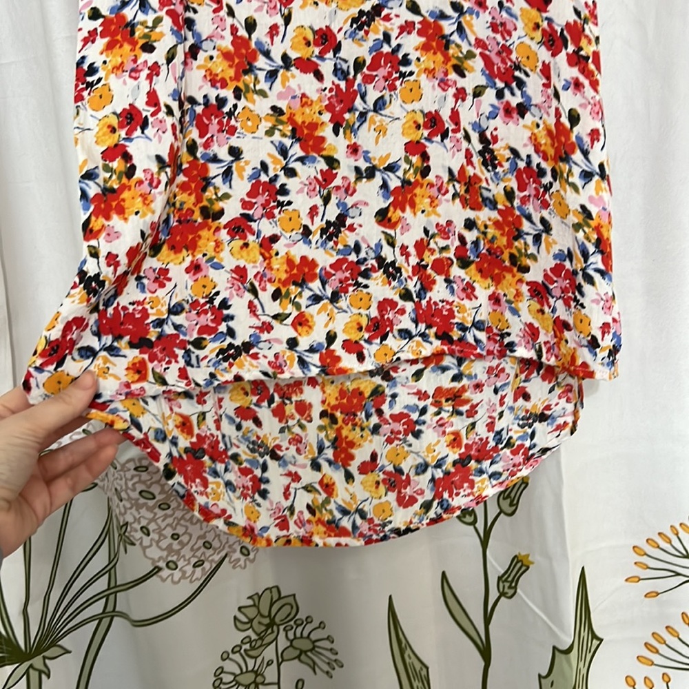 Floral Pattern Tank Top (Paper Moon) - Picture 3 of 7